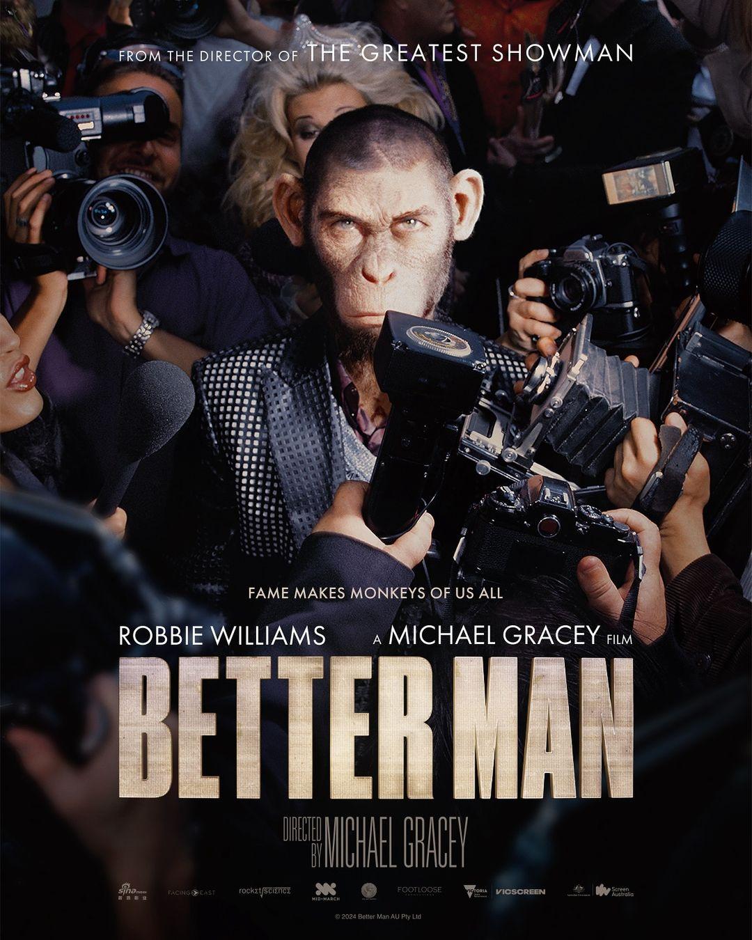 BETTER MAN ROBBIE WILLIAMS